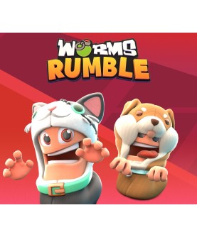 Worms Rumble - Cats & Dogs Double Pack DLC Steam Key GLOBAL